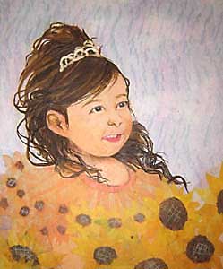 曾孫のおめかし