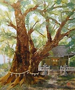 樹齢1000年夫婦楠