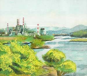 風光る（習作）