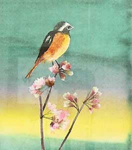 小鳥の春（習作）