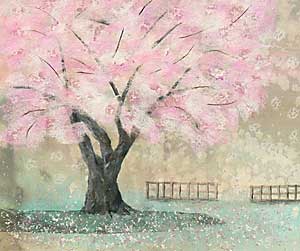 桜咲く