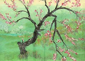 桃の春（習作）