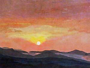 瀬戸内の夕焼け