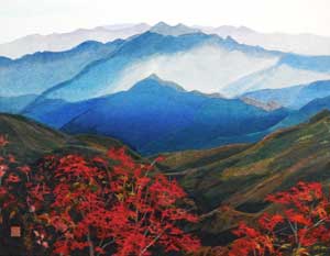 秋清々（弥高山にて）