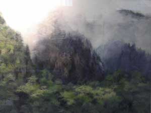 霧立つ峰