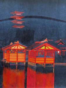 宮島　夜景