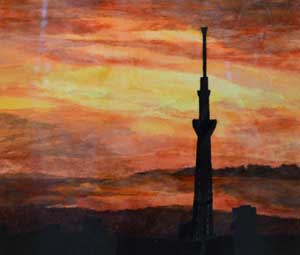 夕陽