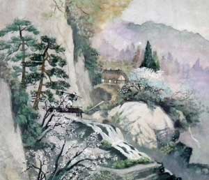 山里の春