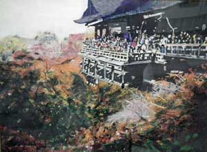 清水の紅葉