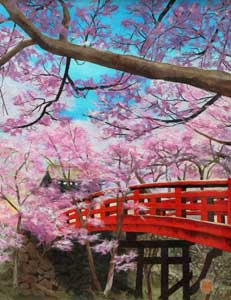 高遠満開の桜