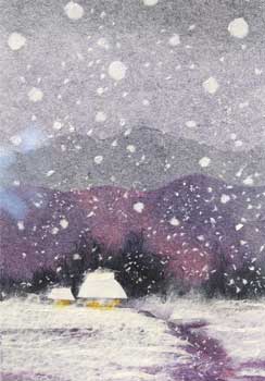 雪ふる街（習作）