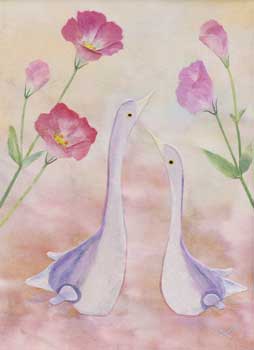 ガラスのスワン