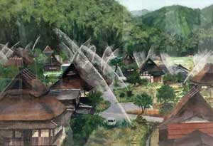 伝承する茅葺の里