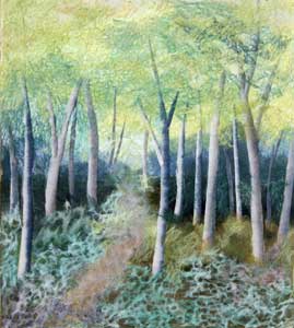 高原新緑（習作）