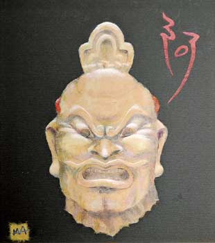 仁王面「阿」
