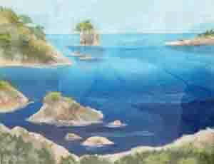 夏の海岸
