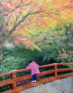 紅葉の境内
