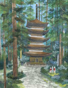 五重塔（羽黒山）