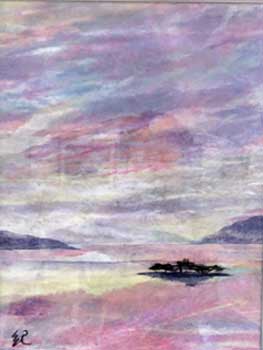 宍道湖夕景