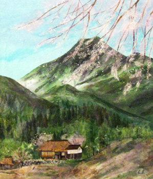 山里の春