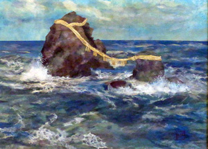早春の二見浦