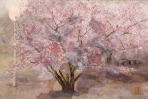 花曇り