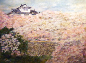 春の鶴山公園