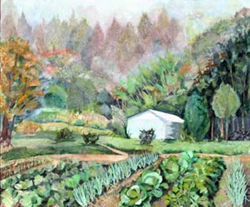 山あいの菜園