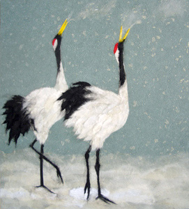 双鶴（習作）