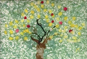 煌めく花々