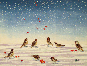 見上げてごらん