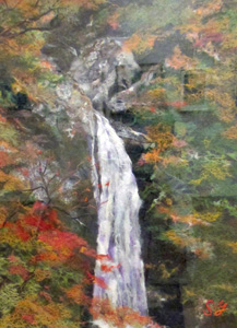 紅葉の滝