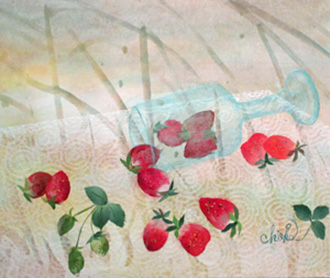 こぼれちゃった