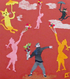 バンクシーの絵より