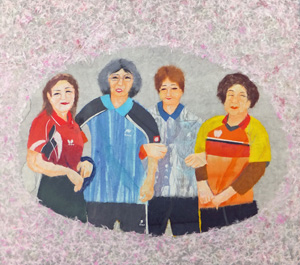 仲良しチームメイト