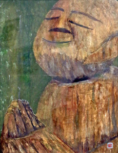 和み（一刀彫）