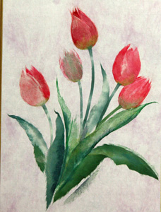 チューリップ（習作）
