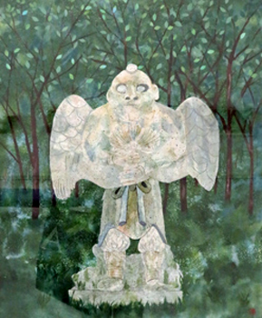 深山のカラス天狗