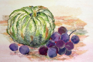 卓上の静物（習作）