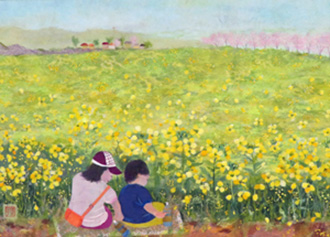 菜の花畑