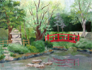 新緑の公園