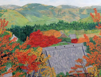 山寺の秋