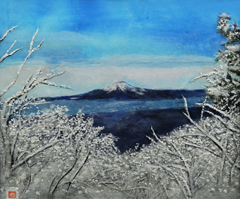 桜島の冬