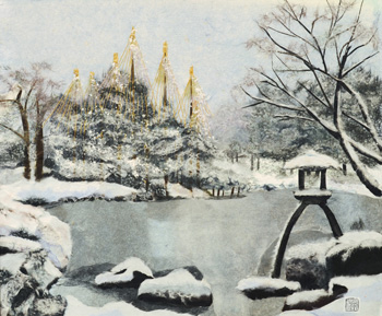 雪つり