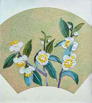 お茶の花（習作）