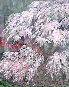 奈良の一本桜