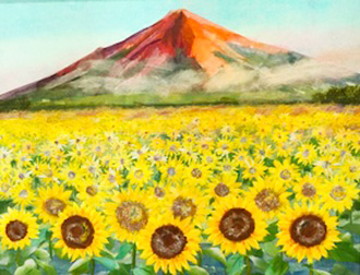 束の間の夏色の朝