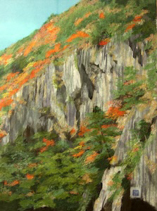 断崖の秋