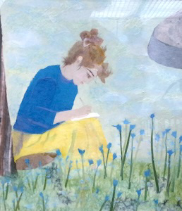 川辺のレディー