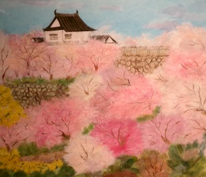 春の城